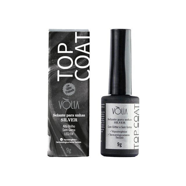 Top Coat Clear Vòlia 9g  Thaysi Cosmeticos E Perfumarias