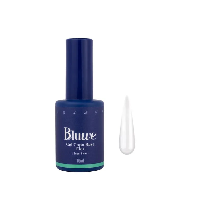 Bluwe Vernis à ongles Base Cover Flex Super Clear 10 ml