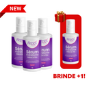 Kit 3 Sérum Hidratante Repós Mãos e Pés 90g + 1 de Brinde