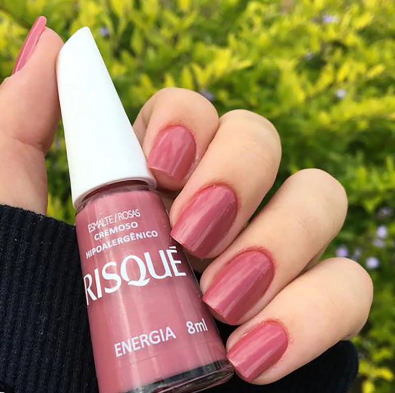 Me encanta el esmalte de uñas de manzana
