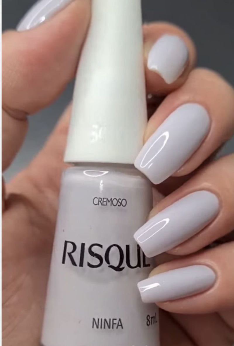 Esmalte Ninfa Cremoso Risqué Hipoalergênico 8ml