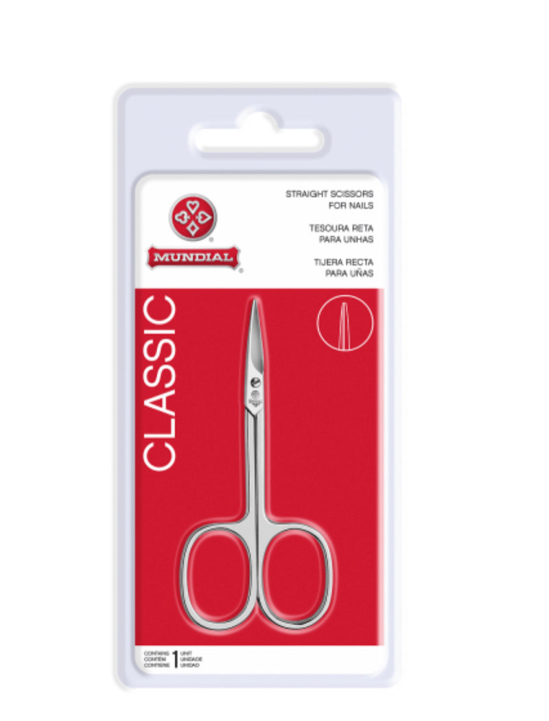 Cuticle Scissors 414-312BP Classic Straight Mundial