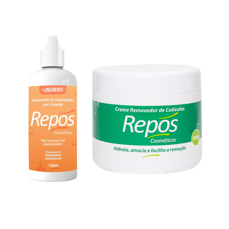 Kit Repos-Entferner + Nagelhautweichmacher Spa Hände und Füße