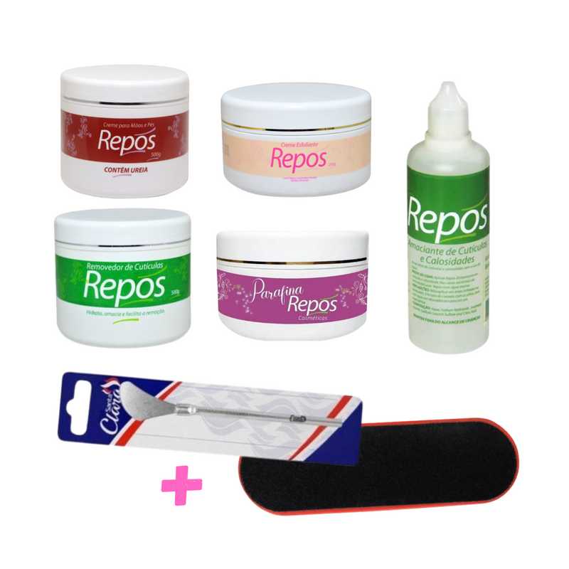 Small Complete Foot Spa Replacement Kit - 7 Items