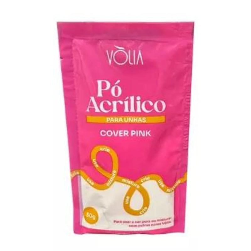 Acrylic Powder Sachet Cover Pink Vòlia 30g