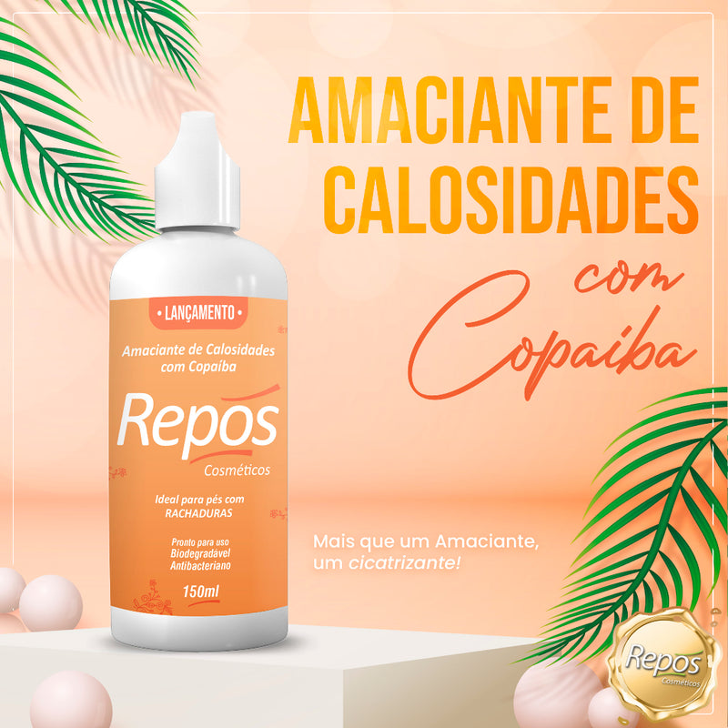 Amaciante de Cutículas e Calosidade Repos Copaíba 150ml