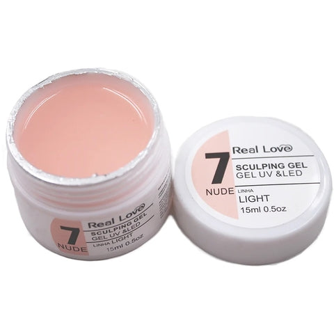 Gel sculptant pour ongles Real Love 07 Nude 15 ml