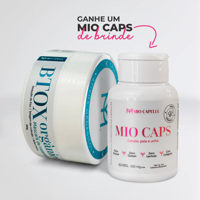 Kit Botox Orgânico + Mio Caps Mio Capelli