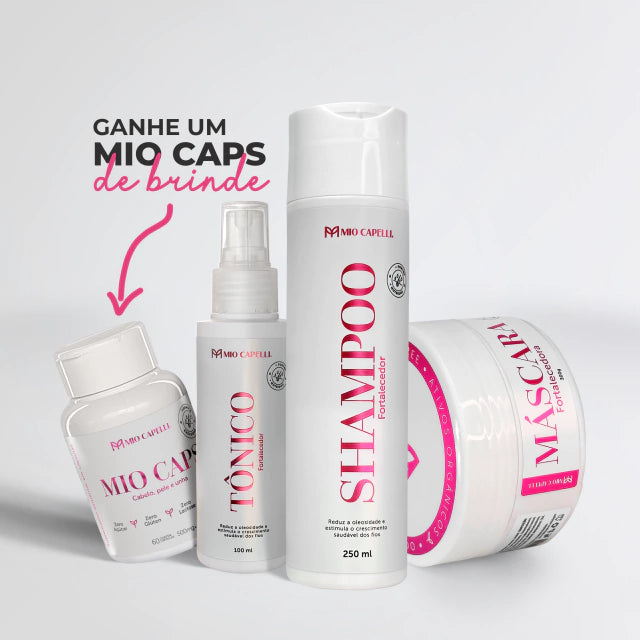 Haarwuchs-Set + Mio Caps als Geschenk von Mio Capelli