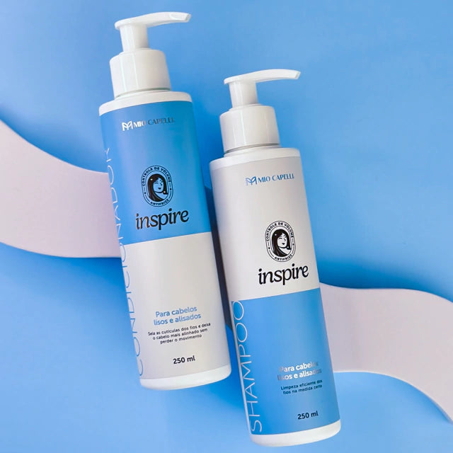 Inspire Basic Kit for Straight Hair (Shampoo + conditioner) Mio Capelli