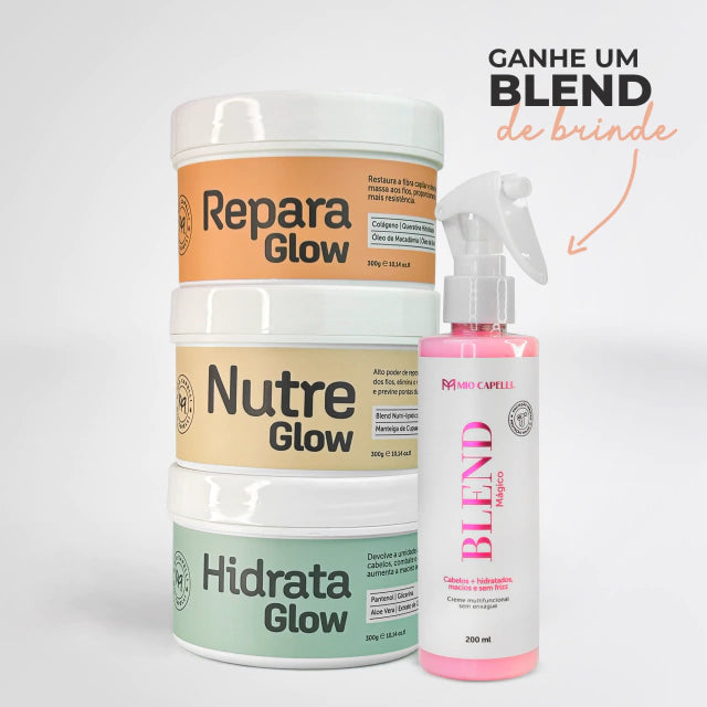 Kit de programmation capillaire Glow Up + Mélange magique cadeau Mio Capelli