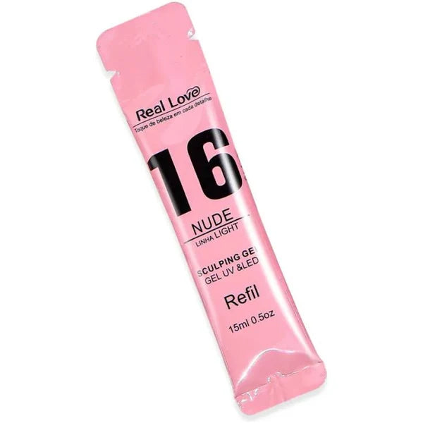 Real Love Recharge Gel Ongles Sculping Nude Light Line 16 15ml