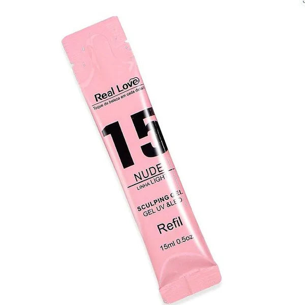 Real Love Recharge Gel Ongles Sculping Nude Light Line 15 15ml