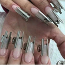 Courbure de l'ongle en gel