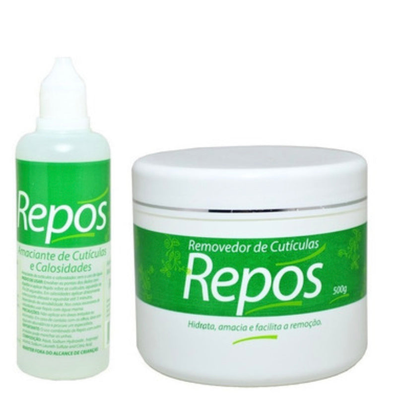 Kit Repos remover + cuticle softener Spa hands and feet